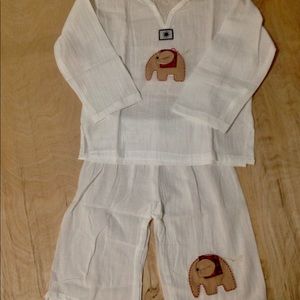 🐘Kids Thai Linen Beach Set, Elephant❣️HOST PICK❣️